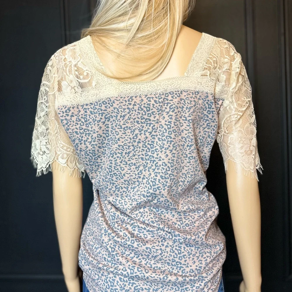 NWT POL leopard print shirt - Picture 5 of 6